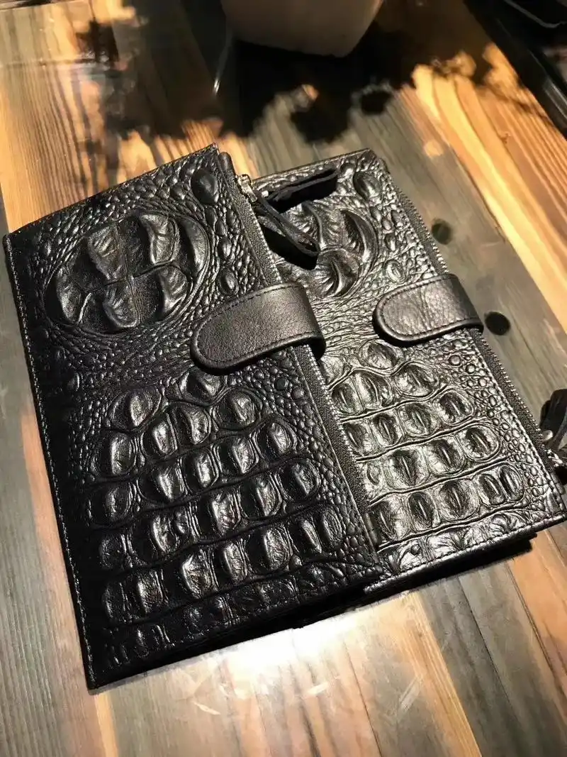 非常有质感的一款牛皮钱包全部手工定制