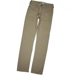 9日本小码韩版n秋男士休闲裤中腰厚修身小直筒纯卡其色抗菌防臭