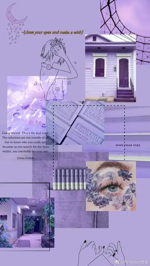 【pinterest壁纸】手机全屏拼贴壁纸 | 拼贴壁纸素材