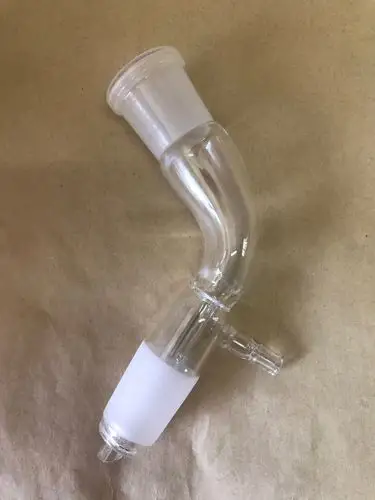 真空尾接管蒸馏头弯头空心塞变头变口蒸馏装置配件