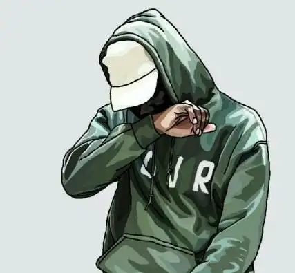 抖音类似挡脸的图片汇总 半边脸抽烟头像分享