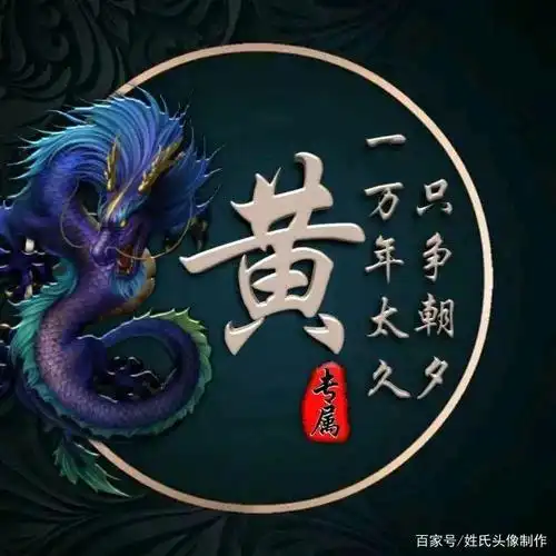 龙的传人姓氏头像