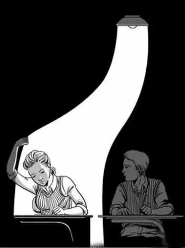 22张赤裸裸人性图不保证人人都能看明:自己光明时必然陷人于黑暗