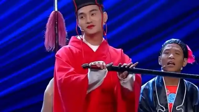 《欢乐喜剧人》文松笑演东方不败,比剑接电话两不误!搞笑不断