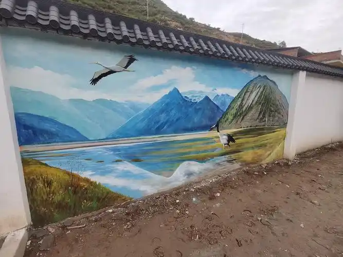 农村墙绘,新农村壁画,乡村壁画,乡村文化,农村壁画