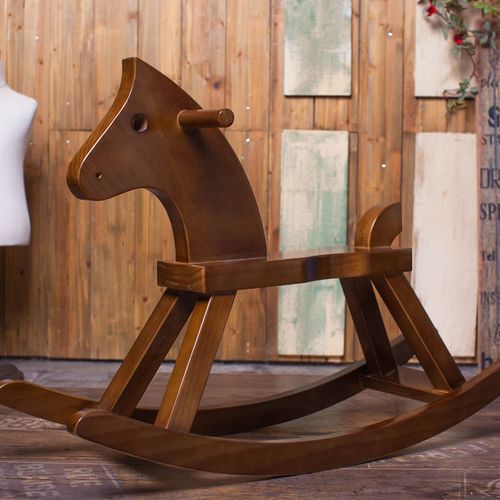 木质木马 儿童摇马
