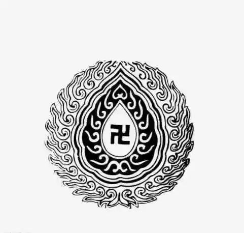 万字符剪纸图案