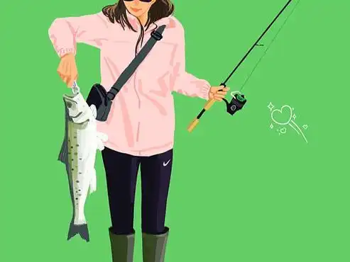 路亚女钓手系列