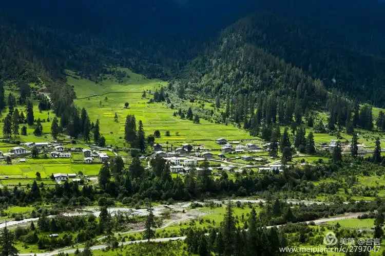 藏区行摄59——去鲁朗,观景台上看林海