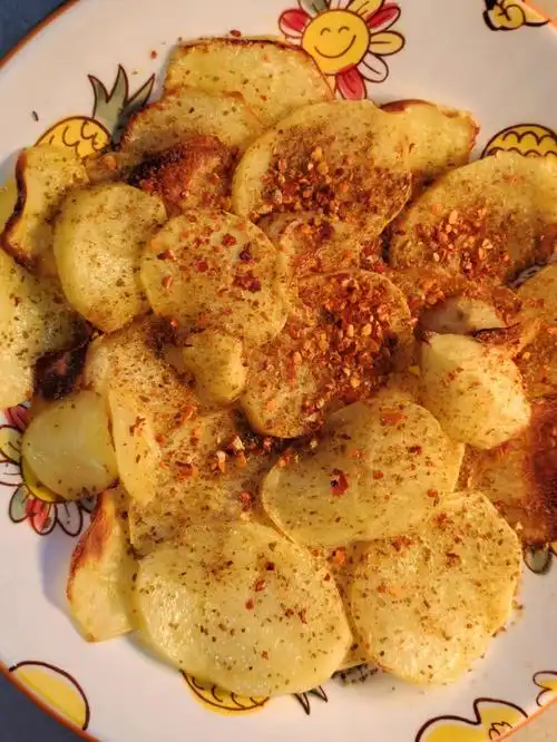 自制烤土豆片真的好绝08