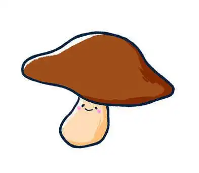 照片素材(图片): 农业女孩用香菇在外地