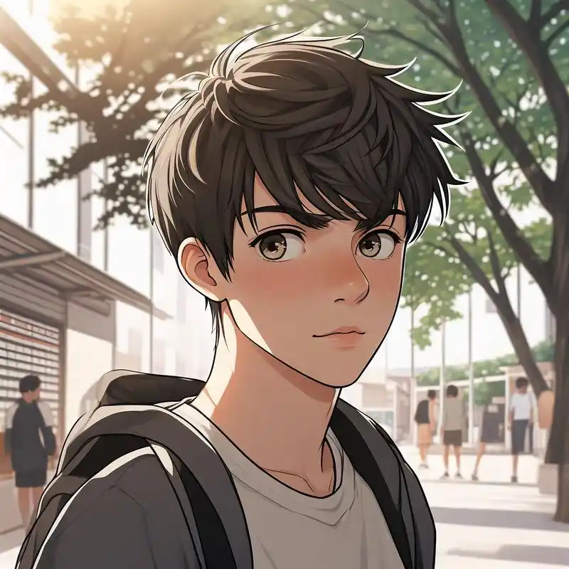 9415岁男生的校园青春头像97 回到那个青涩的15岁,校园里的阳光