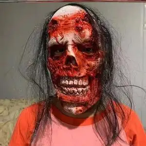 万圣节鬼面具僵尸图片