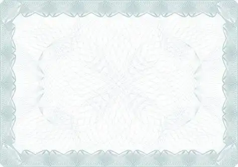 获奖证书空白模板