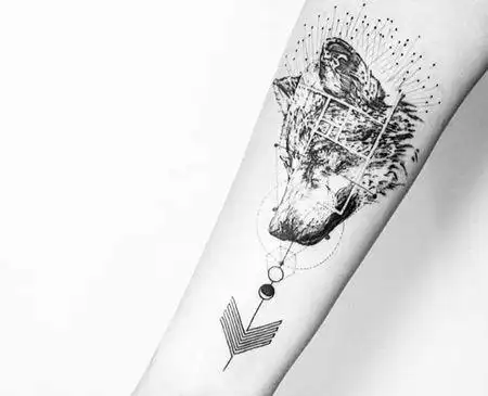 狼纹身_血狼纹身_狼纹身图案大全图片_狼纹身手稿_第5页 - 纹身秀