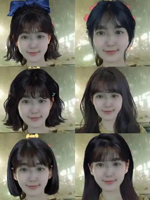 免费测试发型试发型相机发型设计搭配