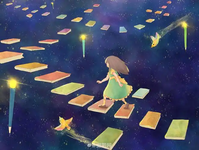 图图又来分享一组关于读书日的插画啦!