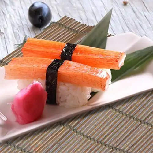 寿司料理 泰国进口纪文蟹柳 火锅蟹柳解冻即食500g 30枚入