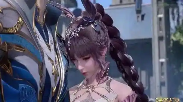 斗罗大陆:小舞订婚穿婚纱提前看,白色婚礼服很美,比比东不香了_唐三