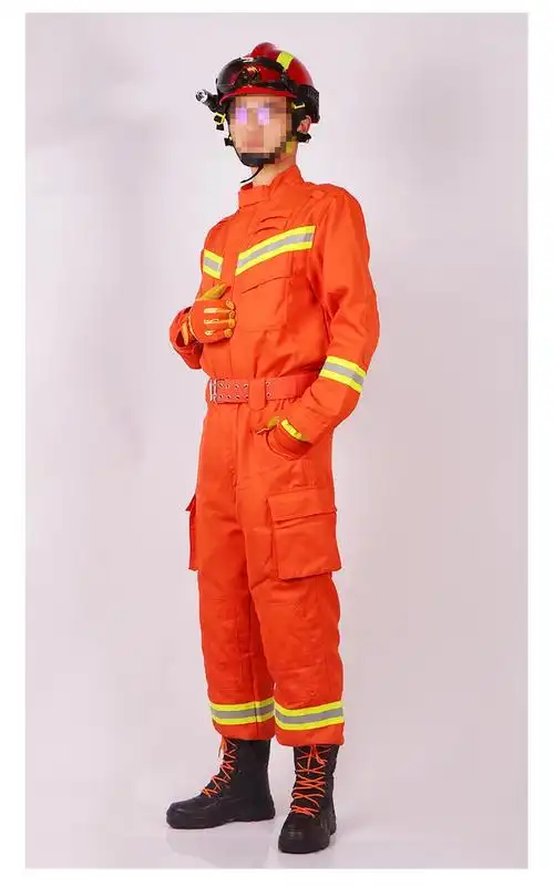 新式抢险救援服 17款防护服消防员战斗服五件套 消防服 应急服装
