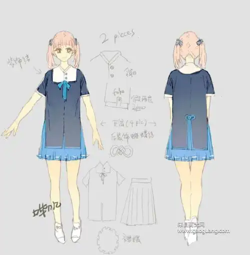 校服怎么画好看34张校服设计图片大全