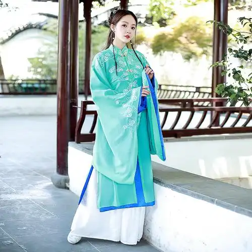 古装宽袖演出服演出襦裙夫人小姐明朝汉服女同款民族服装