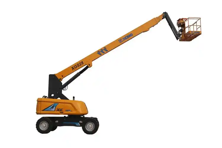徐工xgs28直臂式高空作业平台英文