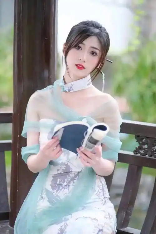 唯美中国风,蕾丝旗袍,东方女子韵味的极致展现_传承_气质_魅力