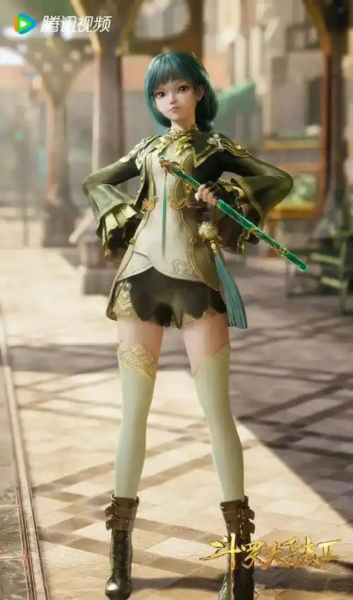 绝世唐门:第二代史莱克七怪壁纸来了,唐舞桐美极了,江楠楠好像小舞