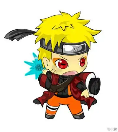 火影忍者鸣人q版可爱图片