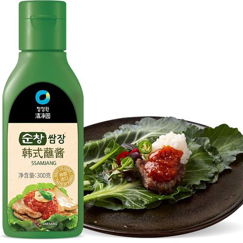 清净园韩国进口  清净园韩式蘸酱300g韩式酱料韩式烤肉新鲜蔬菜蘸酱