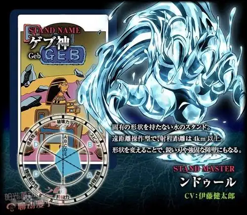 jojo奇妙冒险,古埃及"九柱神"的邪恶之力替身,你想拥有哪种?