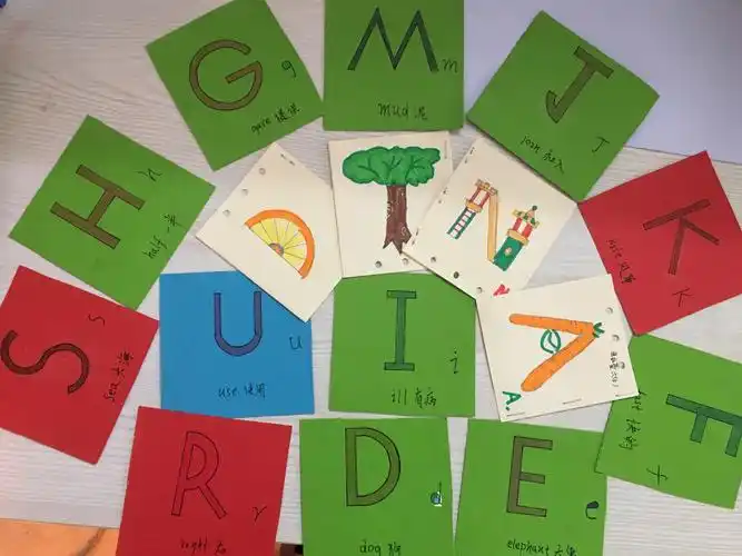 (一)制作英文单词卡片