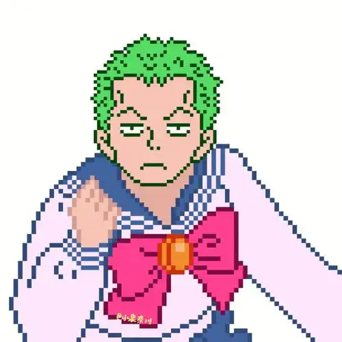 当ta们穿上jk像素画头像