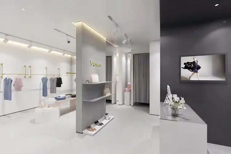 深圳女装店装修 深圳女装店设计装修 女装店装修案例