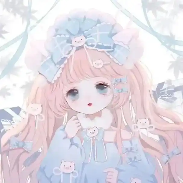 卡通女生头像(1)#二次元 #仙气女生头像 #可爱头像女卡通 - 抖音