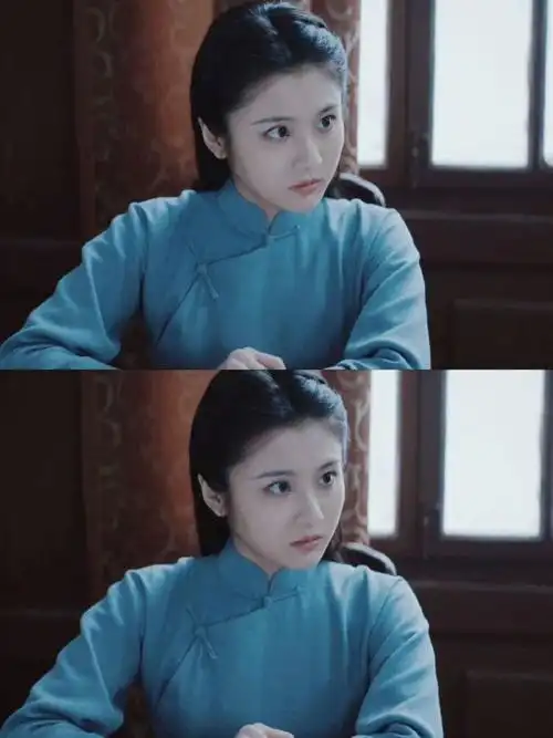 张慧雯首次出演民国戏##张慧雯学生装适配度