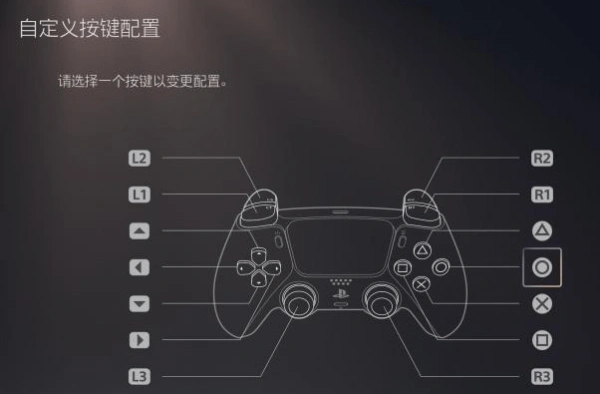 ps5手柄按键图解
