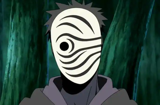 带土换过四次面具,"白面"为特别定制,两次出现的阿飞有所区别