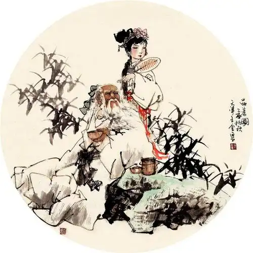 王金厚古代人物画欣赏