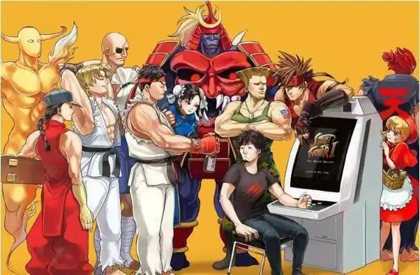 94年的时候,还是初中生的梅原大吾从《超级街头霸王2x》开始格斗生涯.