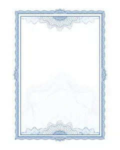 证书底纹花纹背景