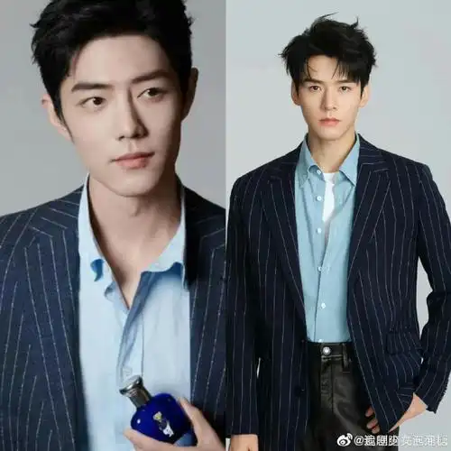 肖战龚俊同款西装衬衫