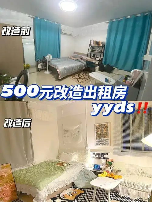 500元租房改造低成本也可以成功60yyds60