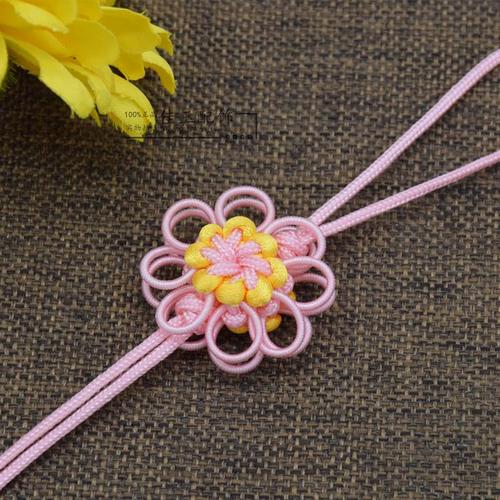 手编经典太阳花中国结饰品配件挂包挂绳家居家居装饰绳