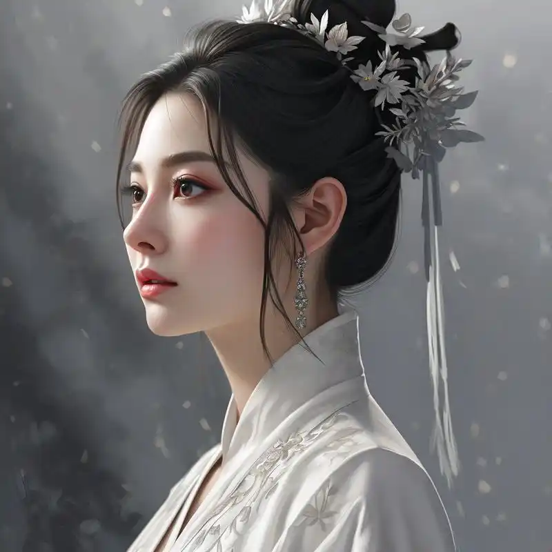 95高冷女神,侧颜杀头像95 今天给大家带来一组高冷风格的侧脸女性