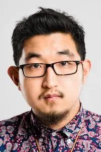 严肃人物肖像真人高清灰色背景照片