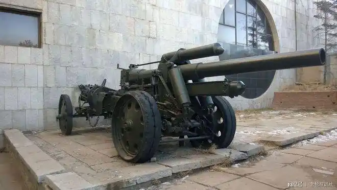抗日战场国军野战火炮之王德制十五厘米重榴弹炮