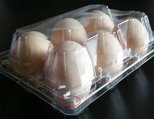 鸡蛋托6/8/10枚装防摔加厚透明塑料盒土鸡蛋鸭蛋托吸塑包装盒批发