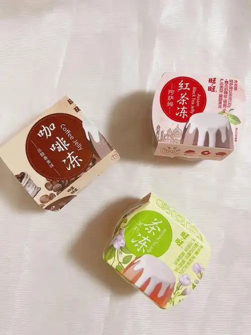 旺旺茶冻超好吃的大果冻